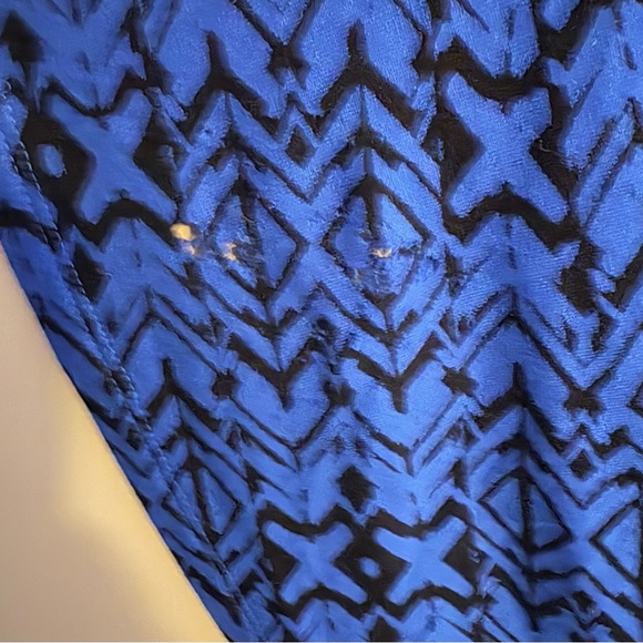 💚Apt. 9 NWT Damaged Blue Maxi Skirt with High-Low - Picture 6 of 7